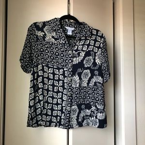 Koret Women’s Size Medium Vintage Patterned Too